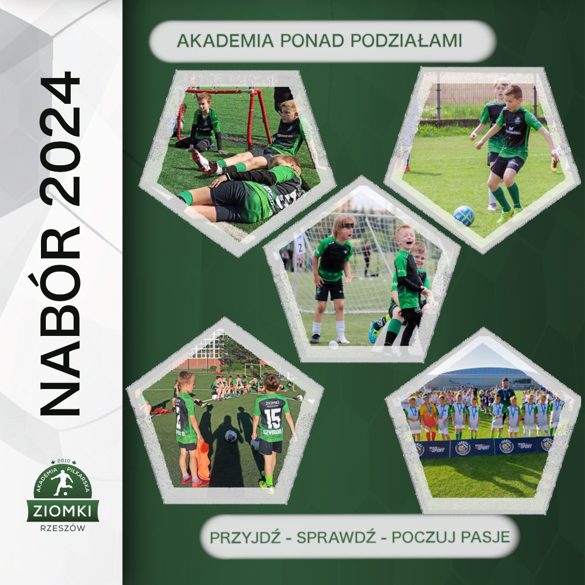 Nabór 2024 do Akademii Piłkarskiej ZIomki Rzeszów